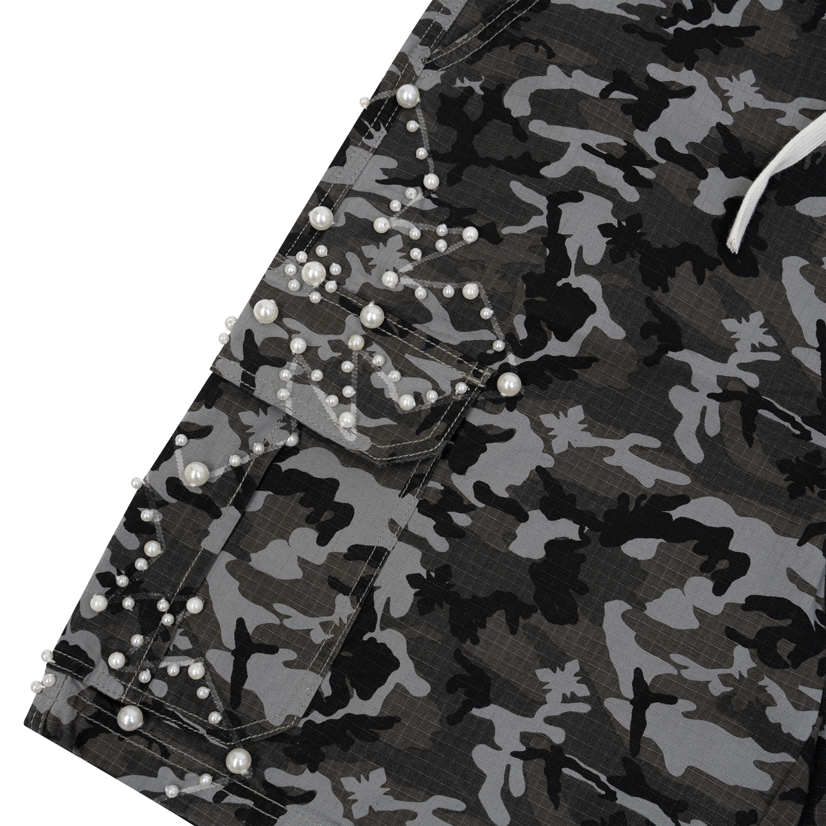 We Are Righteous Camo Pearl Cargo Shorts