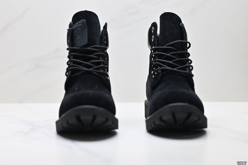 Timberland Black Premium Leather High Outdoor Boot