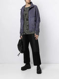 Isaac Sellam Experience funnel neck leather jacket