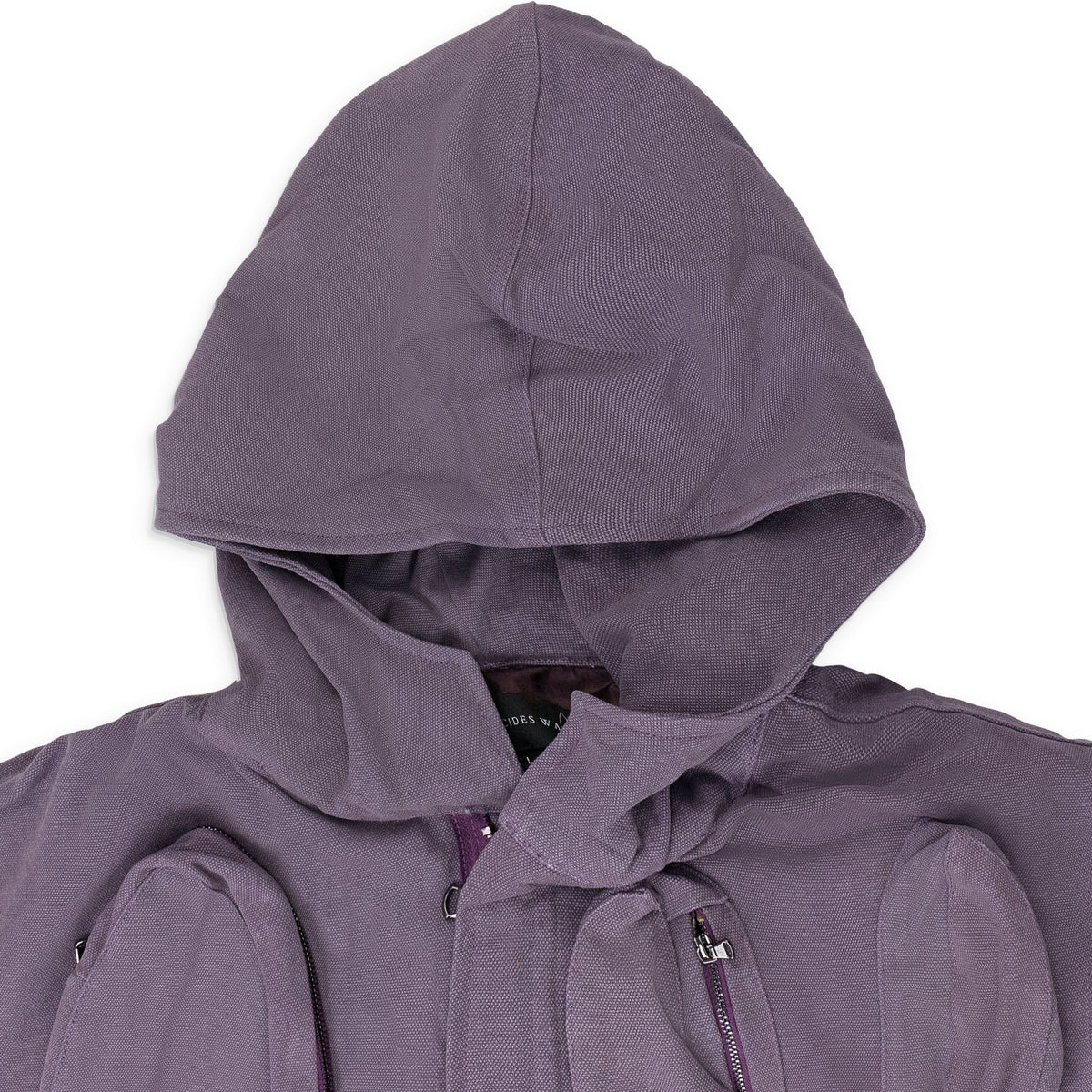 VIOLET FLOOR LENGTH TRENCH COAT