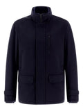 Herno zip-up bomber jacket
