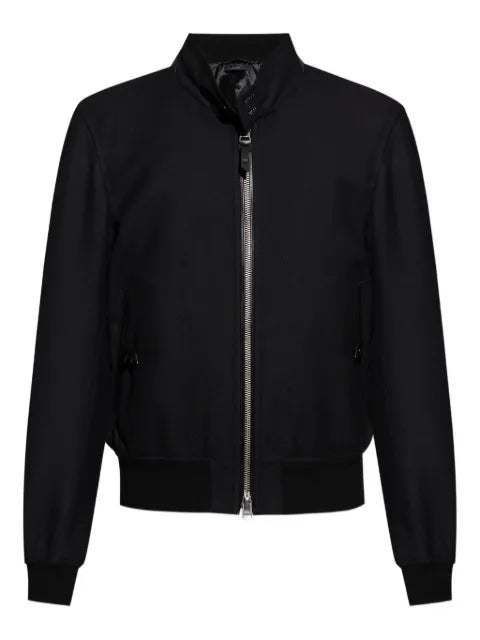 TOM FORD light wool double splittable Harrington