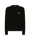 Dolce & Gabbana wool round-neck sweater with branded tag