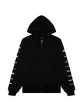 Pleasures Wordmark zip hoodie