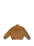Song For The Mute School Portrait corduroy bomber jacket