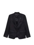 Lardini flap-pocket single-breasted blazer
