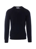 ALPHA STUDIO crew-neck ribbed-trim sweater