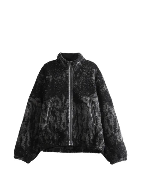 ROA fleece zip-up jacket