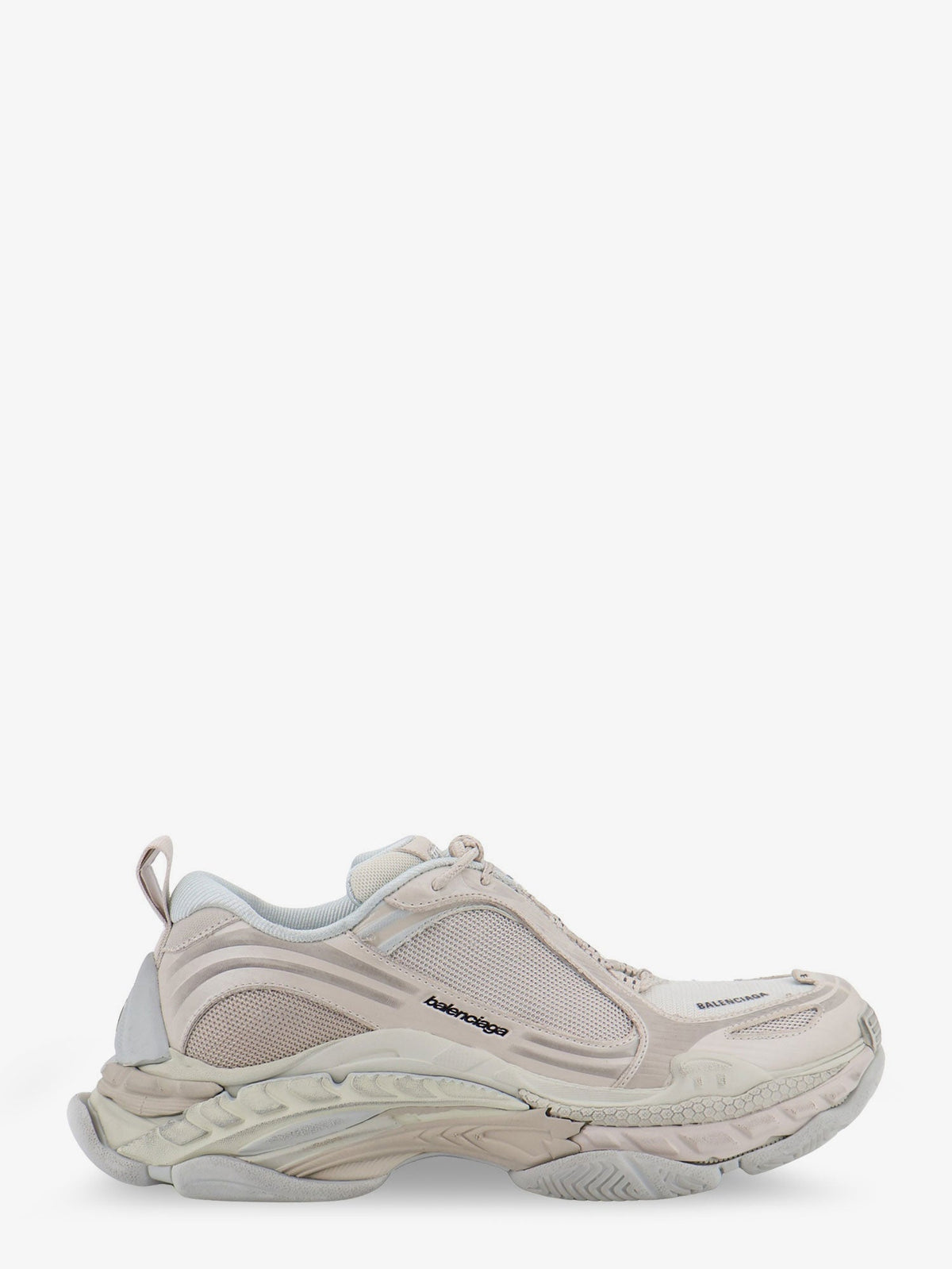 Balenciaga Women Triple S.2 Gandient Mesh And Nylon Inserts With Used-Effect