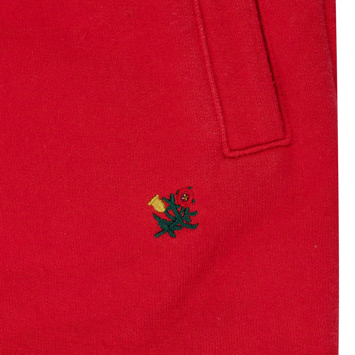 Red Crest Sweatpants