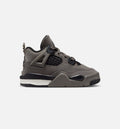 Air Jordan 4 Retro Infant Toddler Lifestyle Shoe - Cave Stone/Black/Moon Dust