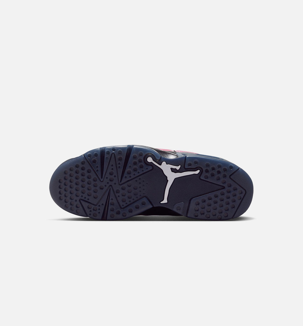 Air Jordan 6 Retro Low Metamorphosis Women's Sneakers - Black/Black/Desert Berry