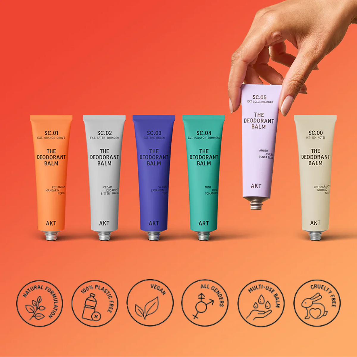 AKT Deodorant Balm: After Thunder