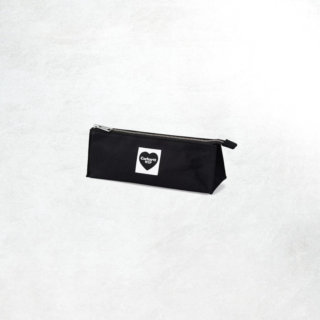 Carhartt WIP Heart Pencil Case: Black