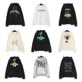 Palm Angels Logo Print Casual Unisex Pullover Hoodie
