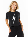 BOLT CROP BOYFRIEND TEE