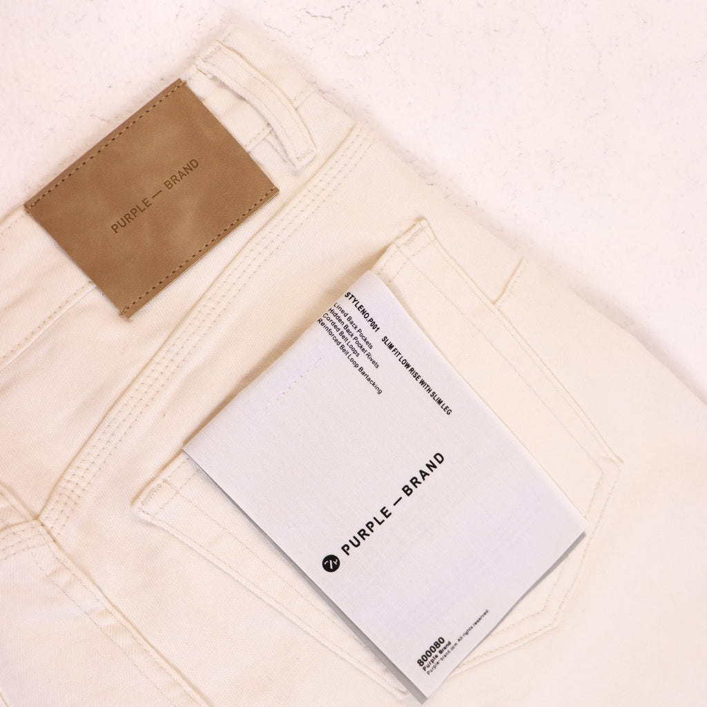 Purple Brand Distressed Graphic Jeans