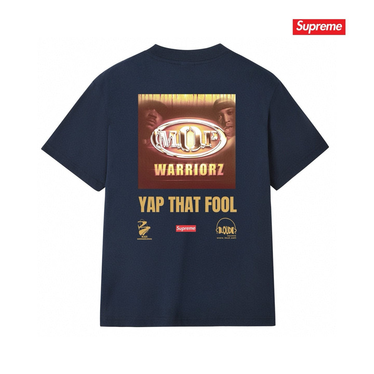 Supreme Front & Back Graphic T-Shirt