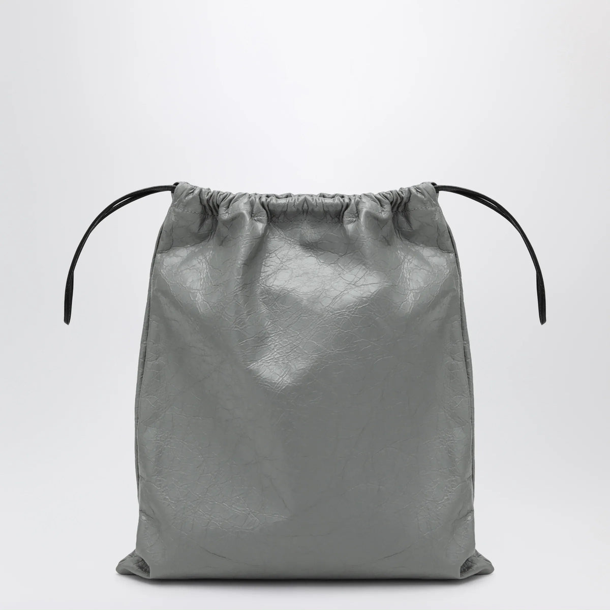 Balenciaga - La Pochette dust bag shopper in Arena lambskin grey