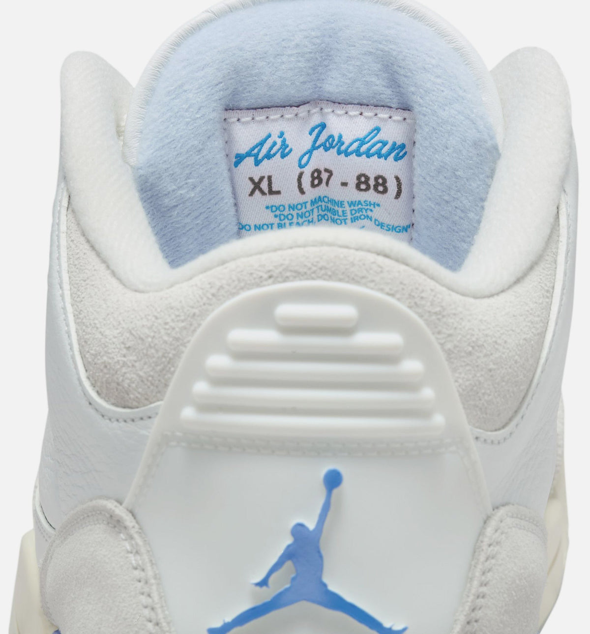 Air Jordan 3 Retro Lucky Shorts Men's Sneakers - Summit White / Hydrogen Blue / Legend Blue