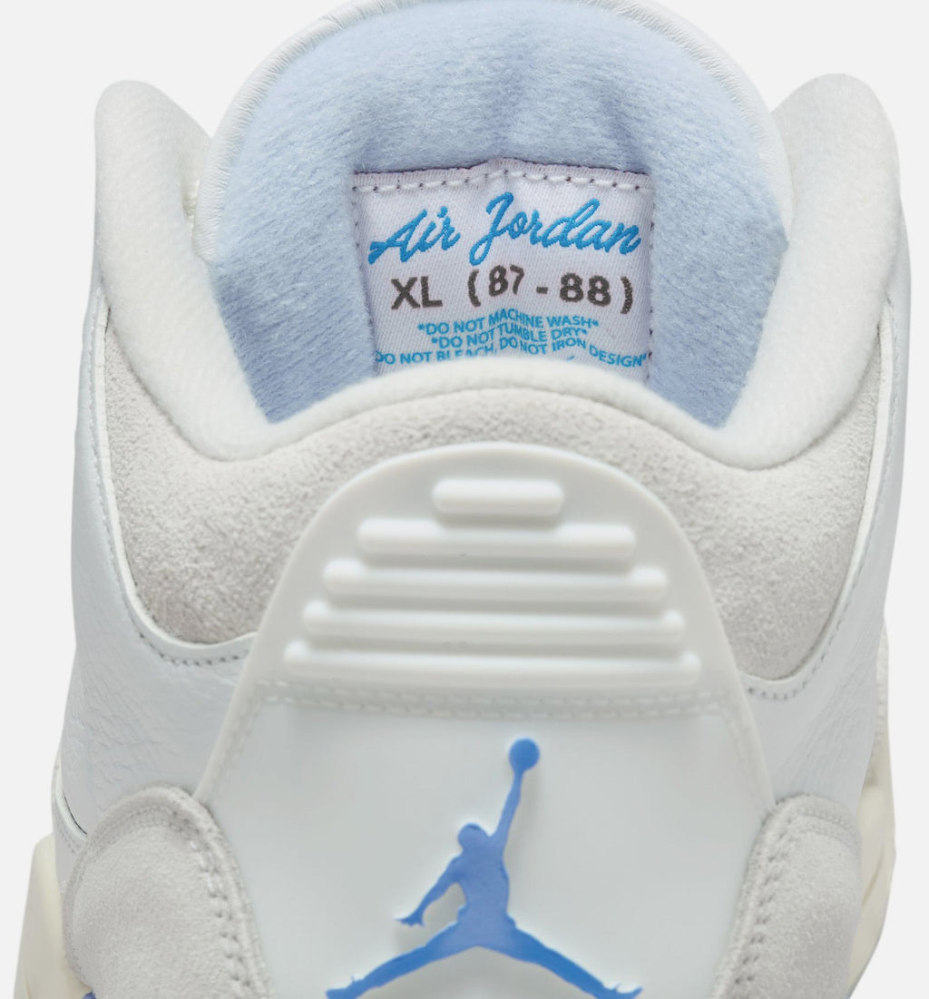 Air Jordan 3 Retro Lucky Shorts Men's Lifestyle Shoe – Summit White/Hydrogen Blue/Legend Blue
