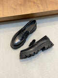 Alexander McQueen Men's Croc-Embossed Lug-Sole Loafers